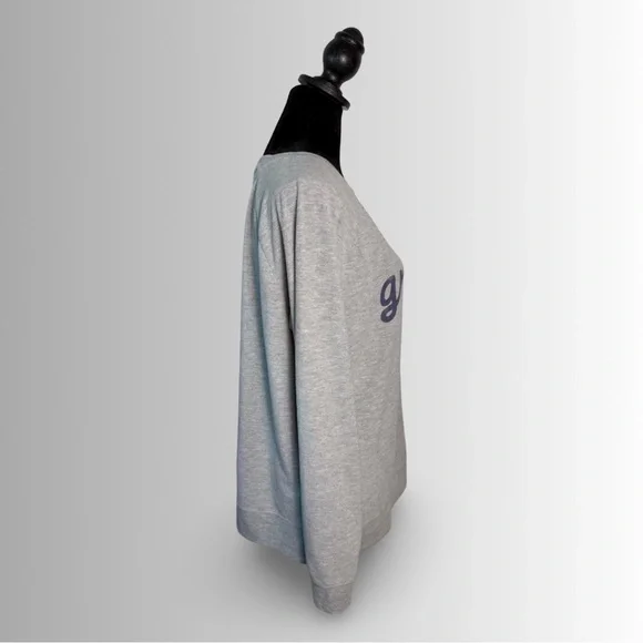 Grayson Threads Gray Crewneck Sweatshirt, Grateful, Size XL - Picture 6 of 11